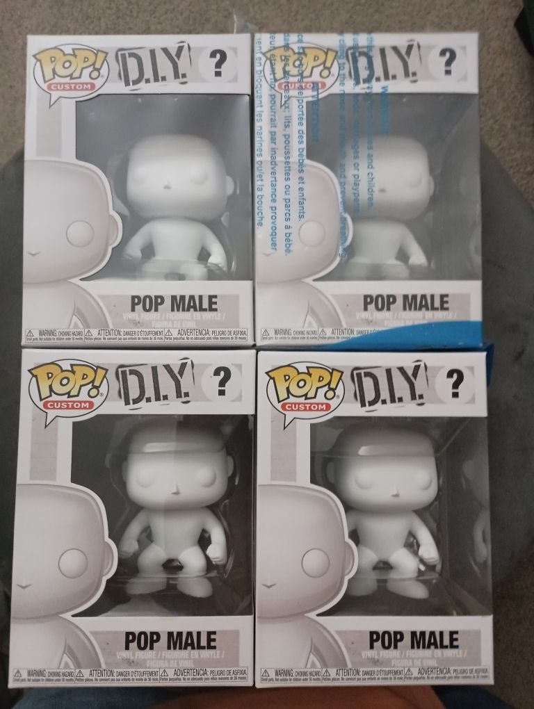 DIY Funko Pop Dolls Male