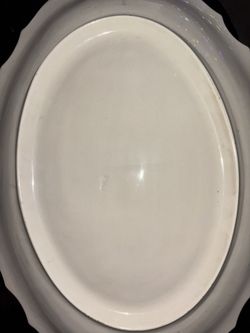 Ceramic turkey platter