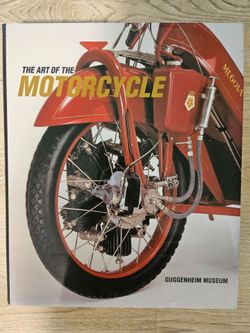 *" The Art of the Motorcycle Book by Guggenheim Museum ** BMW or Harley Davidson Motorcycle Enthusiasts Collectors Man Cave Coffee Table Book **