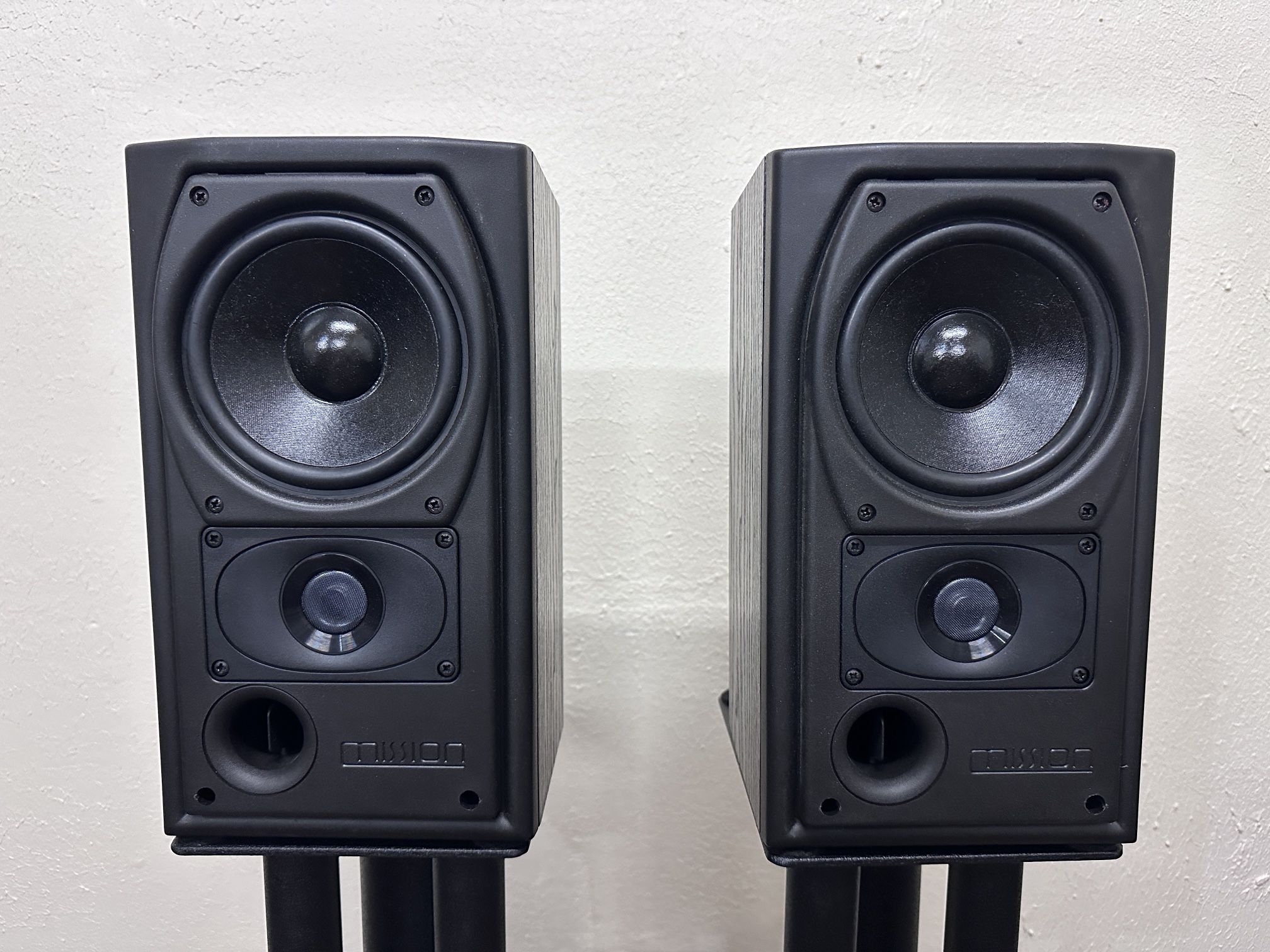 Vintage Mid 90's Mission 731 Bookshelf Speakers Made in England