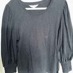 Black blouse size XL