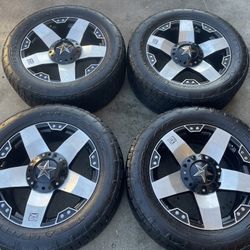 20in XD Series Offroad Truck Wheels 5x4.5 (5x114.3) & 5x4.75 (5x120) JEEP WRANGLER TJ FORD RANGER