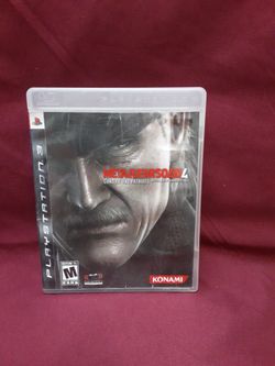 Metal Gear Solid 4 Guns of the Patriots Sony PlayStation 3 PS3 Video Game