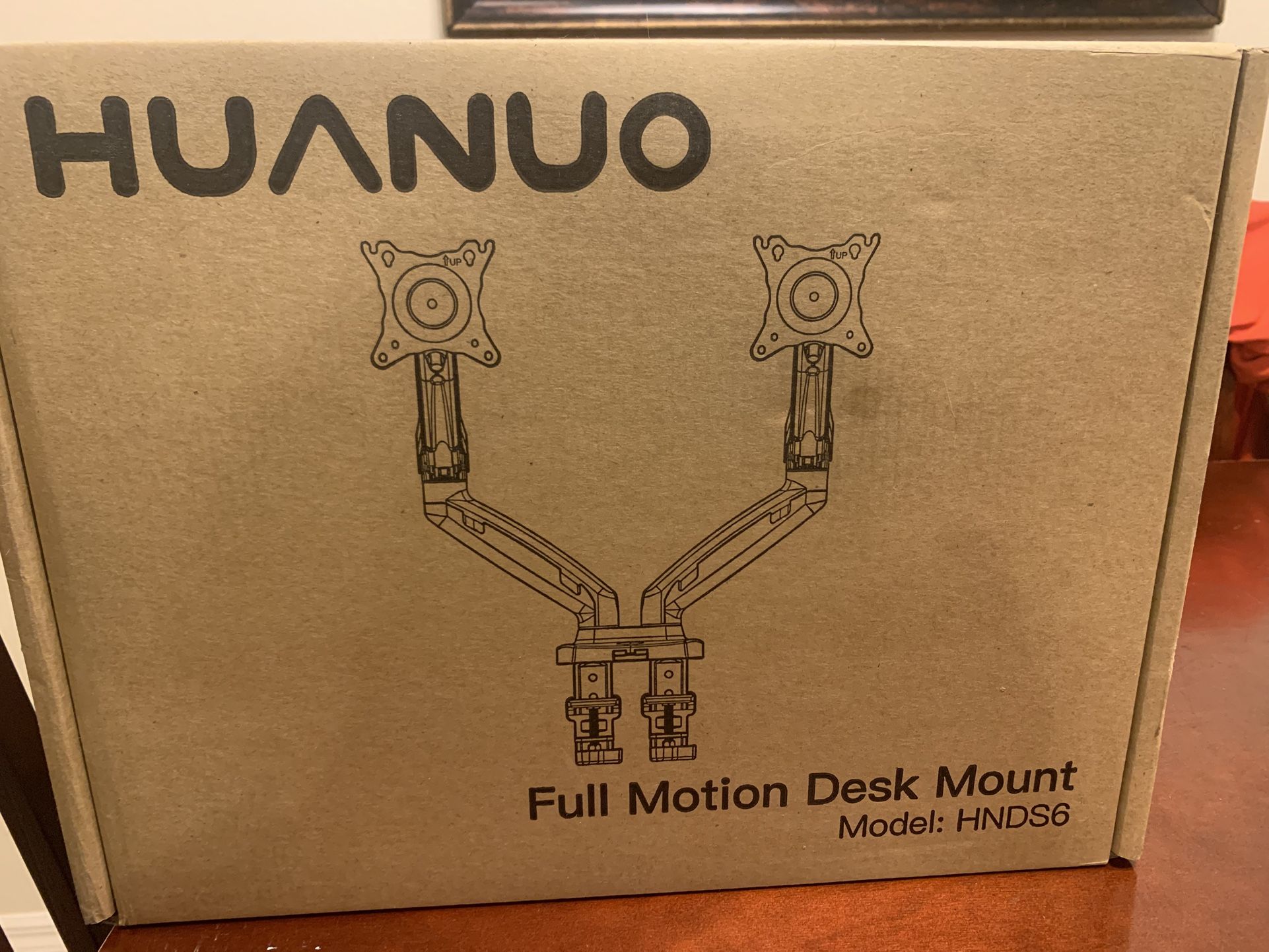 Brand New In Box- Full Motion Desk Mount