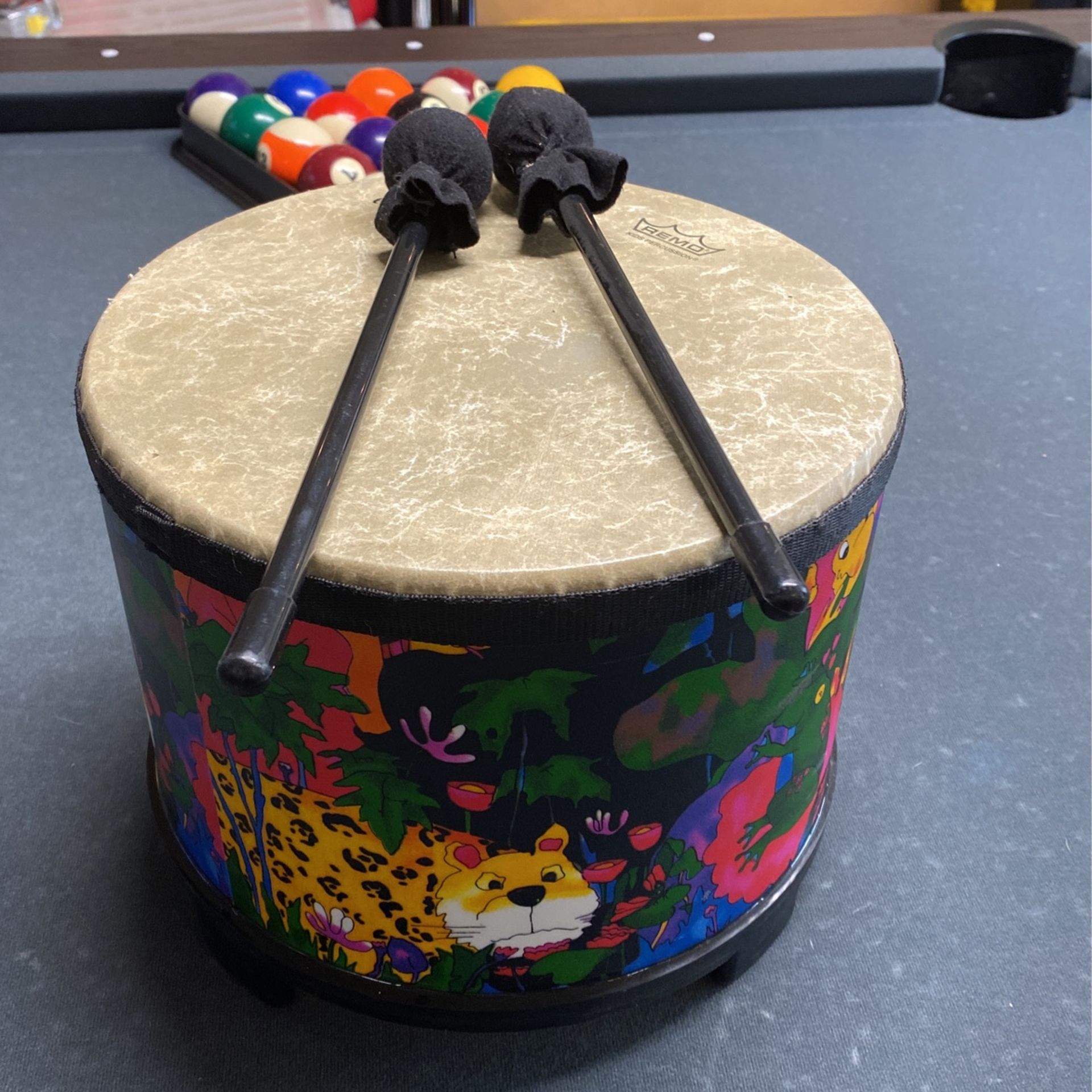 Reno Kids Percussion Drum Set