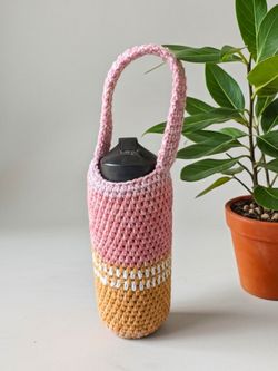 Artisan hook co. Crochet hydro flask carrier