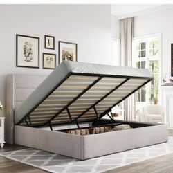 King Size Lift Up Storage Bed,
