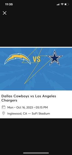 Monday Night Football Chargers Vs Cowboys Game