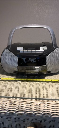 NAVA boombox CD player and am fm radio with cassette player
