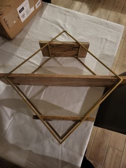 Diamond Shape Shelf