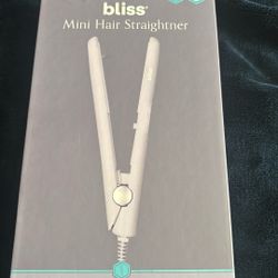 Bliss Mini Hair Straightner 
