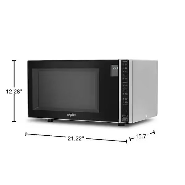 Black & Silver Microwave Brand New Whirpool