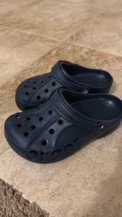 Worn twice Navy Crocs