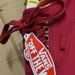 Vans All Red Out On Sale Size 8 ✅ 