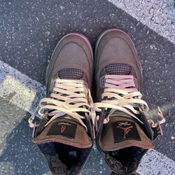 Jordan 4 A Ma Maniere Dark Mocha Size 14