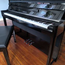 Yamaha NU1 Hybrid Upright Piano