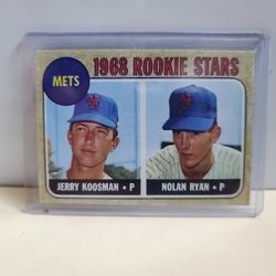 1968 Topps Baseball Nolan Ryan #177
REPRINT. 