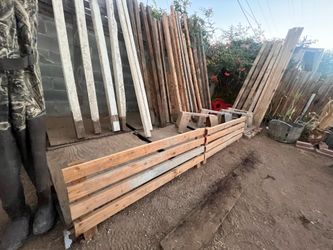 Treated wood 9-10 ft