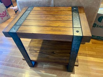 Rustic side table