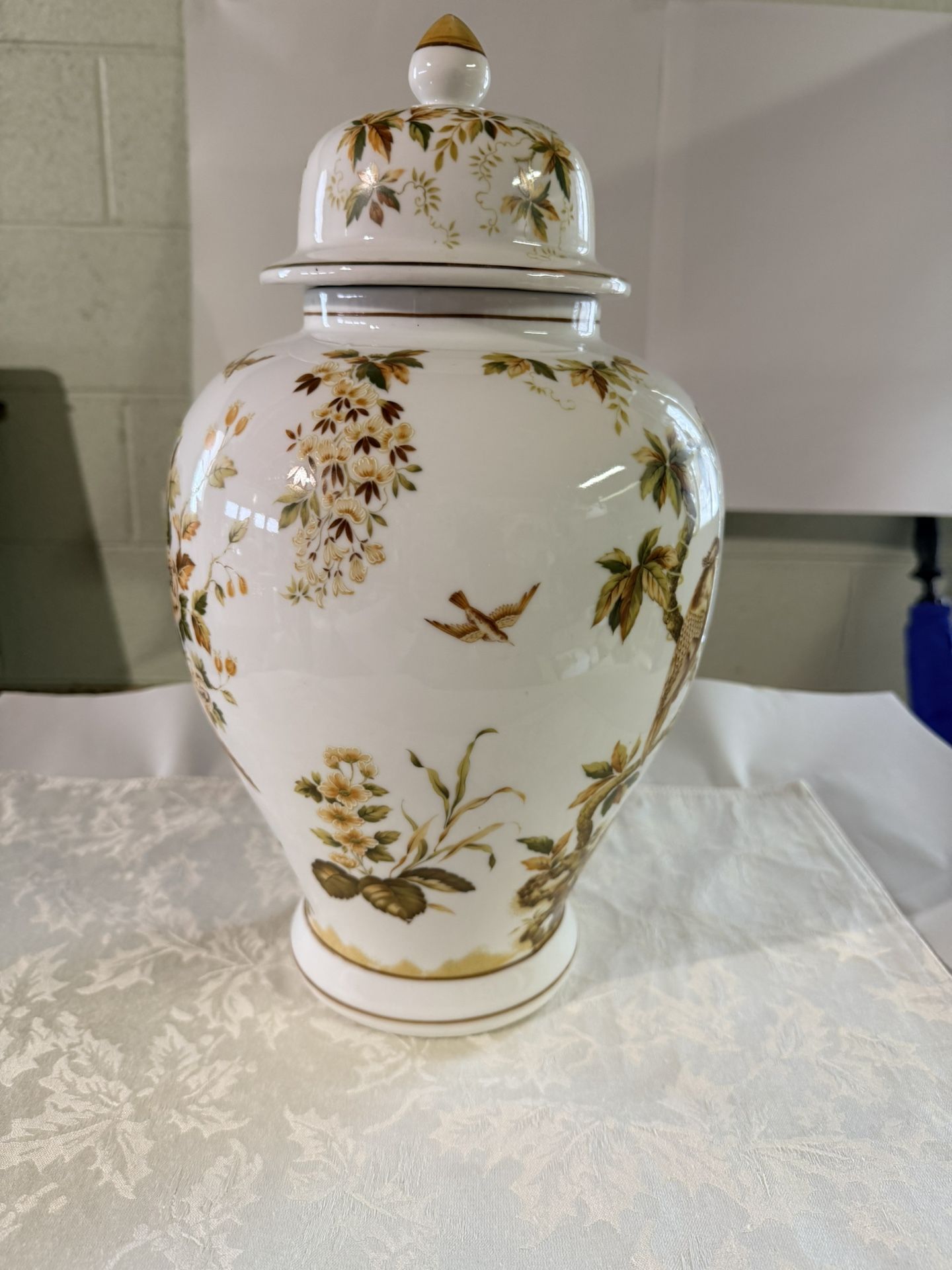 Vintage Andrea by Sadek Porcelain Ginger Jar