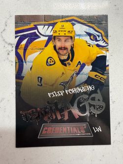 2025-26 Upper Deck Credentials - Filip Forsberg #TT-27 - Team Tags SP 1:40 packs