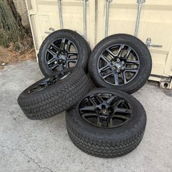 2026 Chevy Silverado, Tahoe, Suburban Wheels And Tires  Bridgestone AT 275/60/R20 $ 1650 Firm Price 