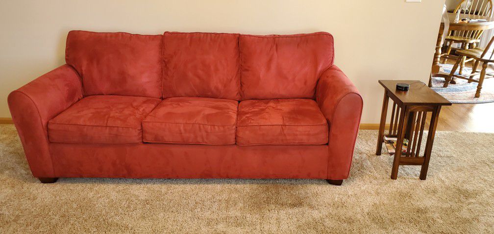 Free Burgundy Couch