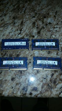 Pc3 4Gb memory rams