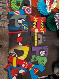 Super Hero Party Decorations