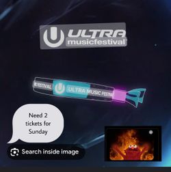 Need 2 Tickets For Sunday