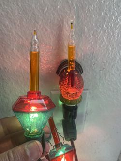 Bubble Lights Vintage Turkey Christmas
