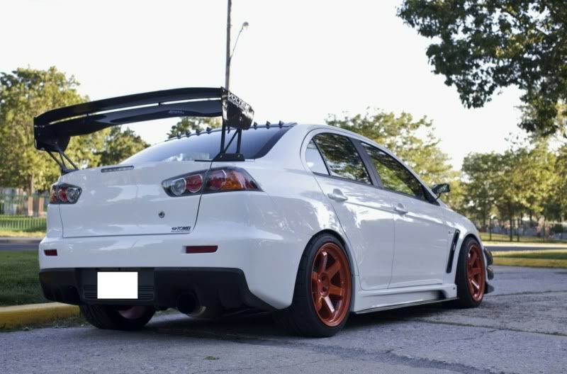 Evo x voltex type 5 wing (replica)