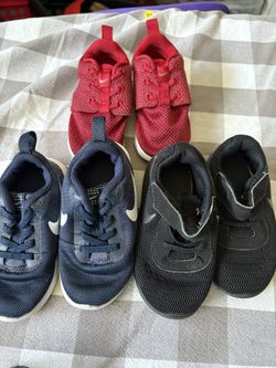 Size 8 Nike Toddler Boy Sneakers Shoes $10 Each