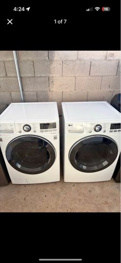 Lg washer and dryer