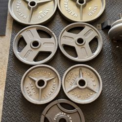 WEIGHT PLATES/SET