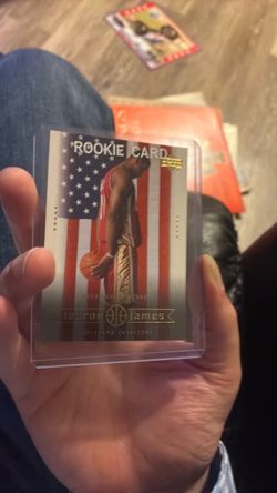 Leabron James rookie card
