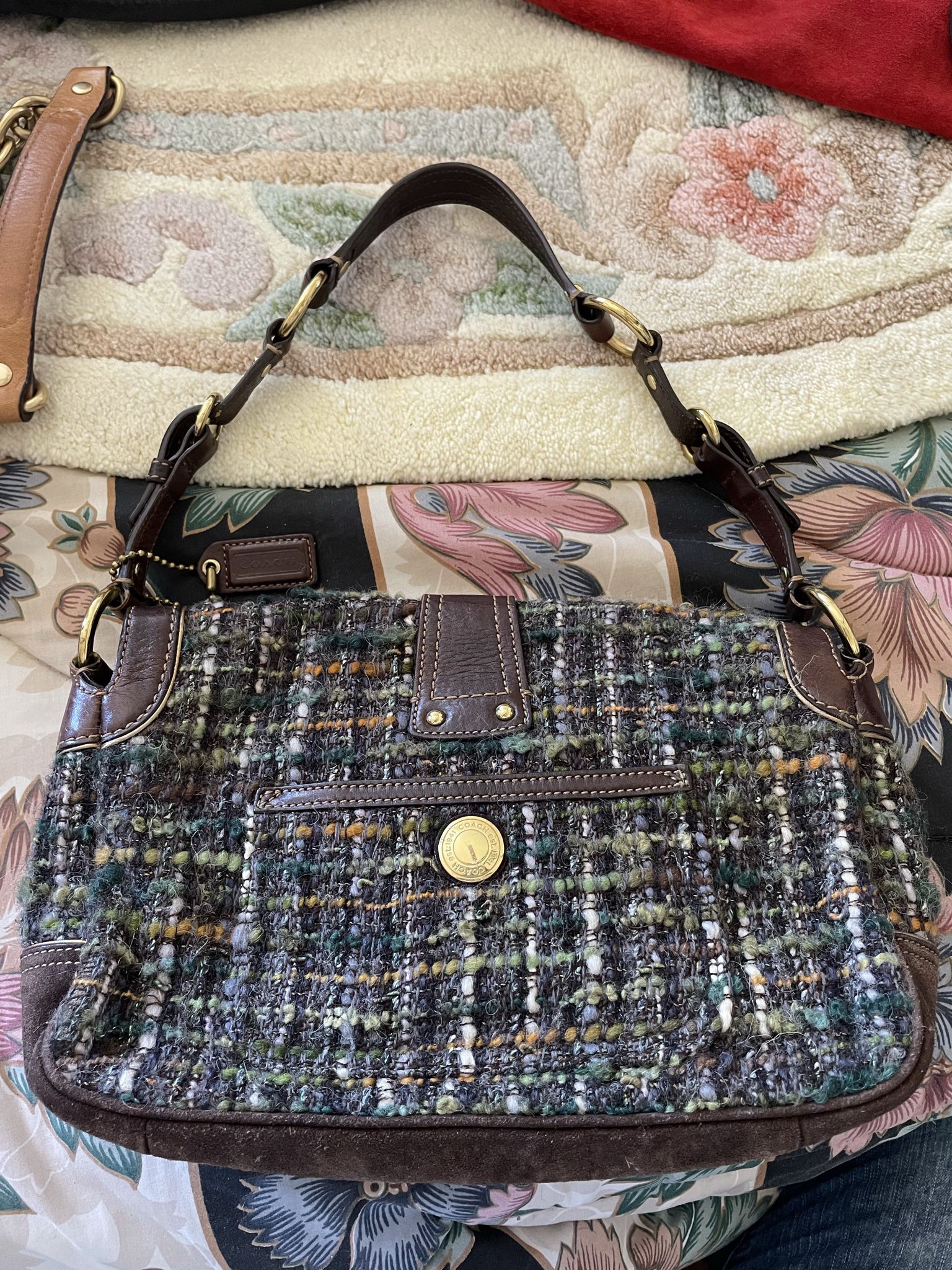 80s Coach Vintage City Bag. British Tan Flap Turnlock Crossbody Bag.  #9790 We for Sale in Sacramento, CA - OfferUp