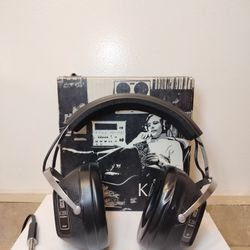 RARE Vintage KOSS K/200 Stereophones - COMPLETE SET with Original Box & Accessories - MINTY - Tested