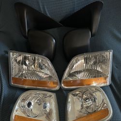 Ford Headlights And Side Mirrors 