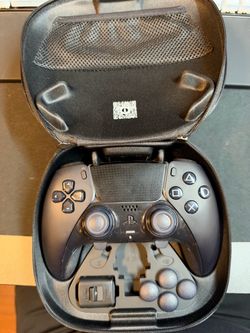 PS5 DualSense Edge Wireless Controller with Case & Accessories