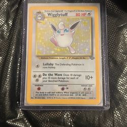 Wigglytuff Holo Jungle Pokemon Card