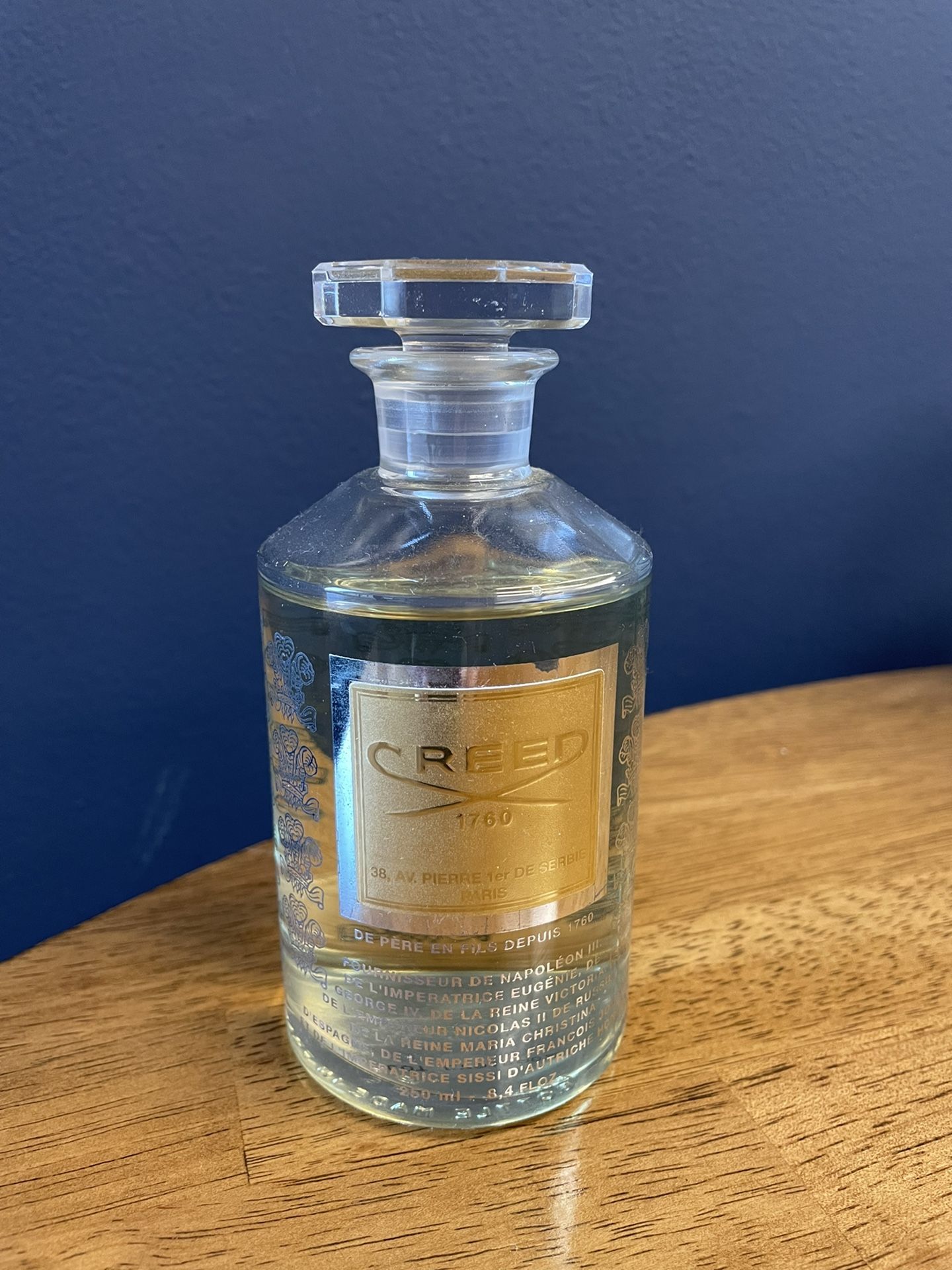 Creed 8.4oz Glass Bottle In Selection Verte