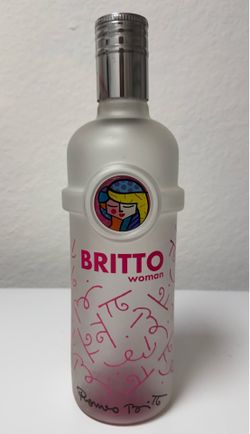 Giant Romero Britto woman (Rare ) Big Dummy  factice perfume bottle