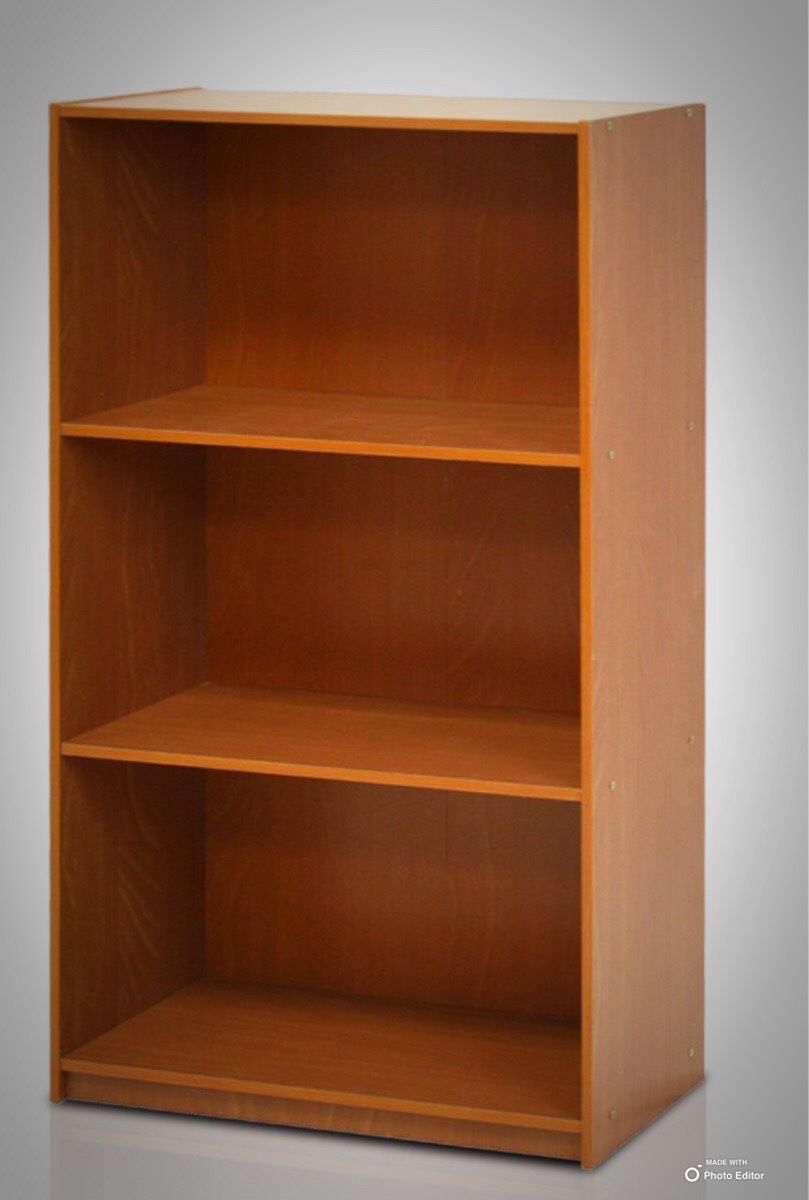 New!! Bookcase, bookshelves, organizer, storage unit , shelving display, living room furniture, cherry