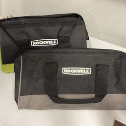 Empty Rockwell Tool bags