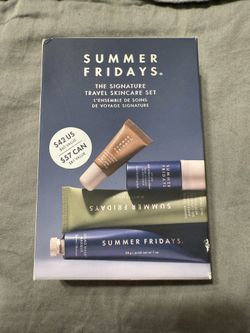 Summer Fridays Travel Skincare Set