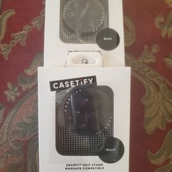 CASETiFY Snappy Snap & Stick Grip Stand Magsafe Compatible - BLACK
