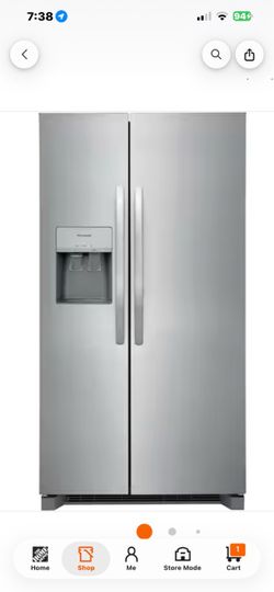 New Frigidaire refrigerator/nuevo refrigerador