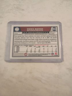 Vintage Football Cards: Tony Romo
