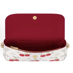 LOUIS VUITTON x Takashi Murakami Takashi Murakami Co-branded Wallet On Chain lvy Cherry Series Hardware (p421)64